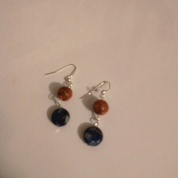 Jasper earrings - Picture 2 of 5